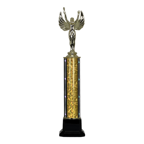 Trofeo de Tubo con Figura Serie 41